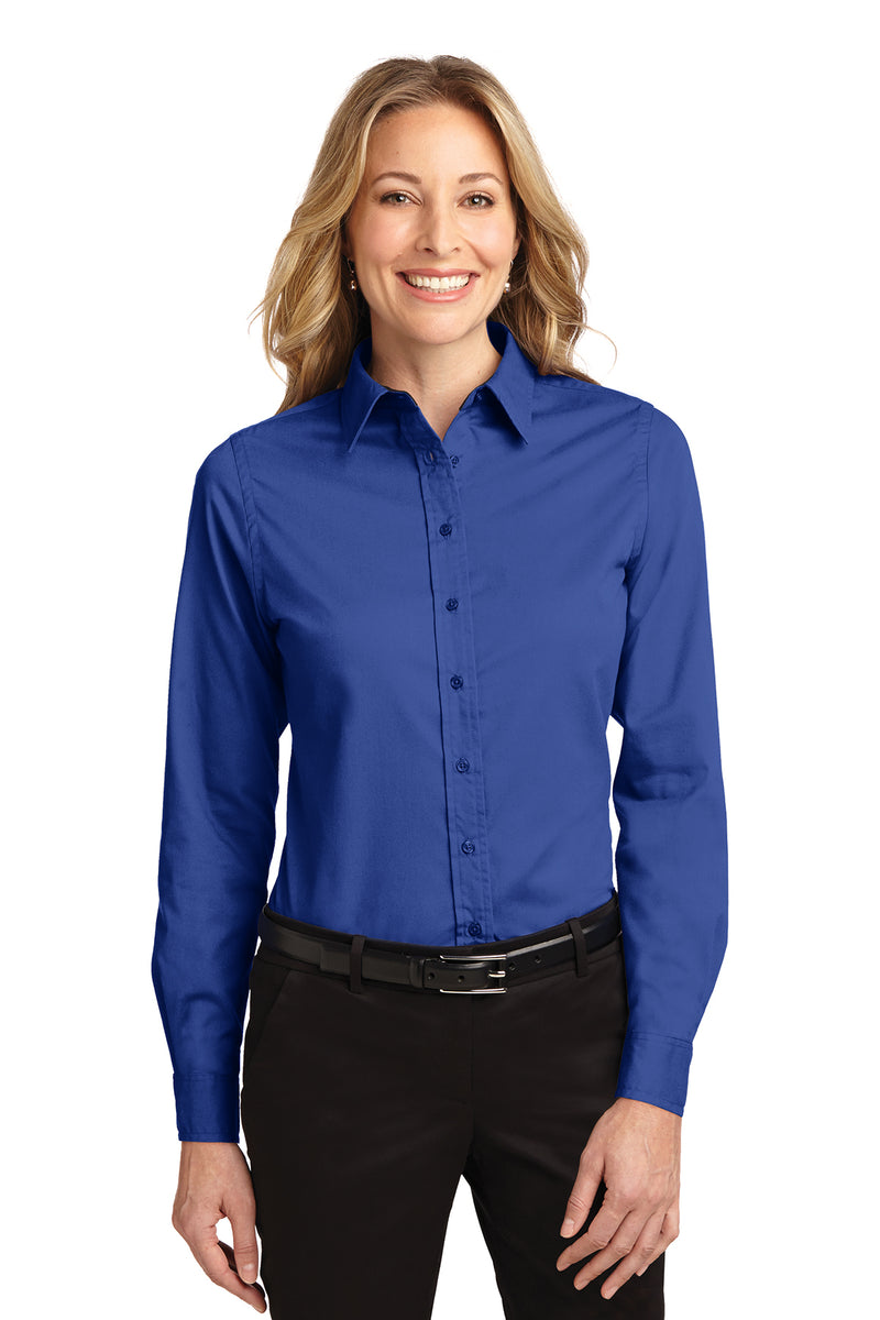  Women's Basic Button Down Shirts Long Sleeve Formal