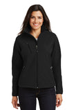 Ladies Port Authority® Textured Soft Shell Jacket