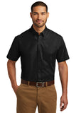 Men's Port Authority® Short Sleeve Carefree Poplin Shirt